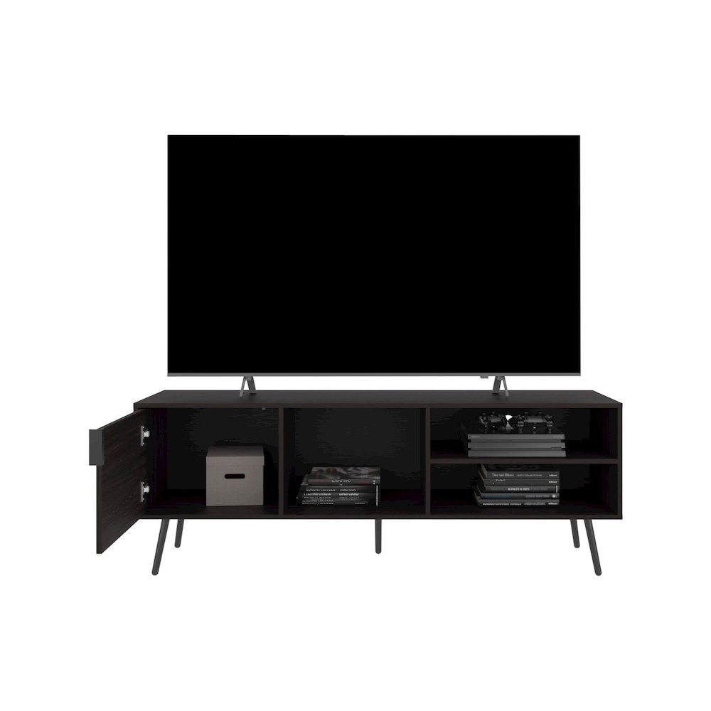 Vulcan Tv Stand Black MDF. Picture 5