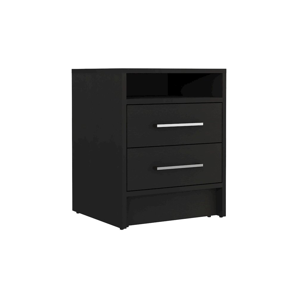 Eter Nightstand Black MDF. Picture 1