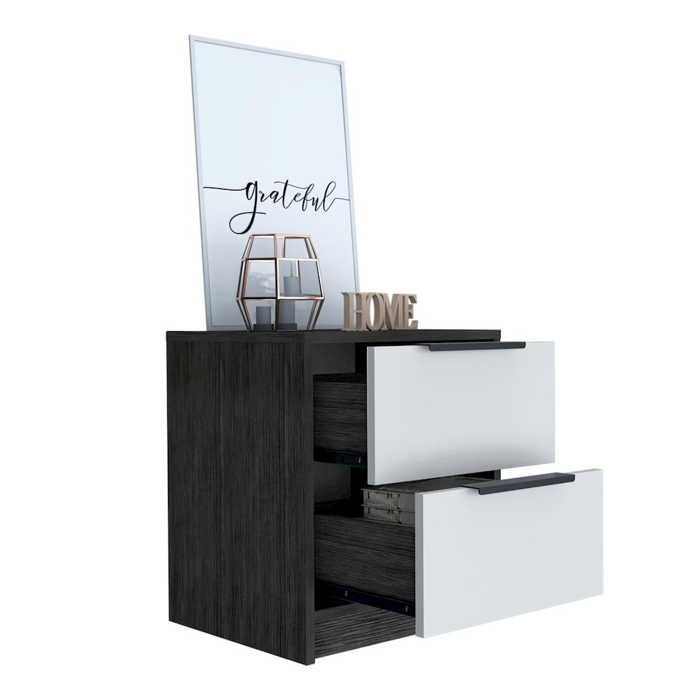 Augusta Nightstand Black MDF. Picture 2