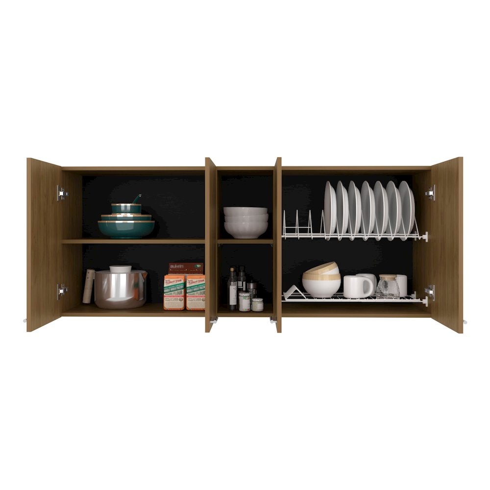 Portofino 150 Wall Cabinet Natural Oak MDF. Picture 1