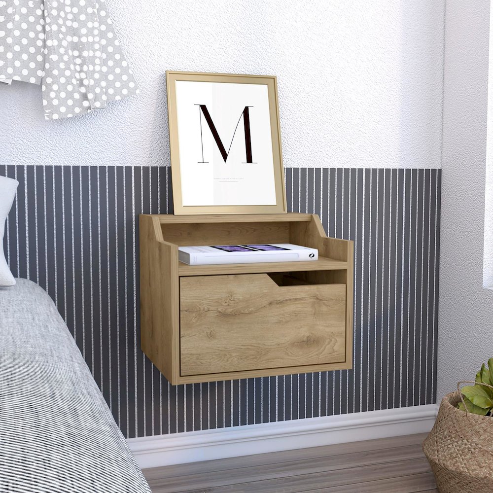 St Angelo Medicine Cabinet Light Gray MDF. Picture 3