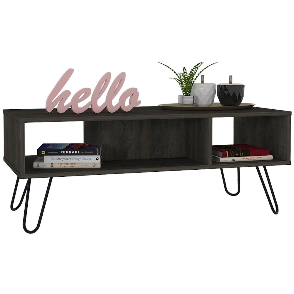 Vassel Coffee Table Espresso MDF. Picture 2