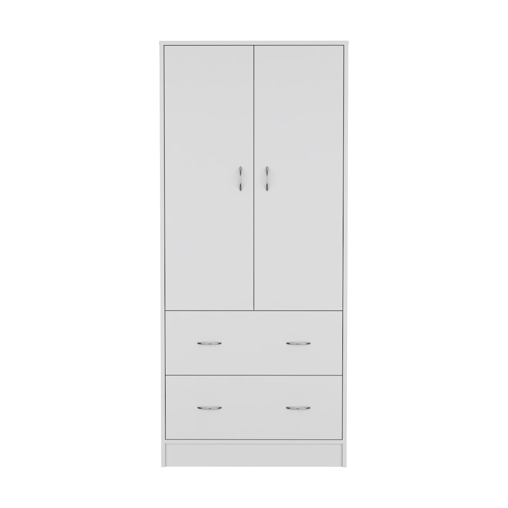 Classic Bar Cabinet Black / Walnut MDF. Picture 1