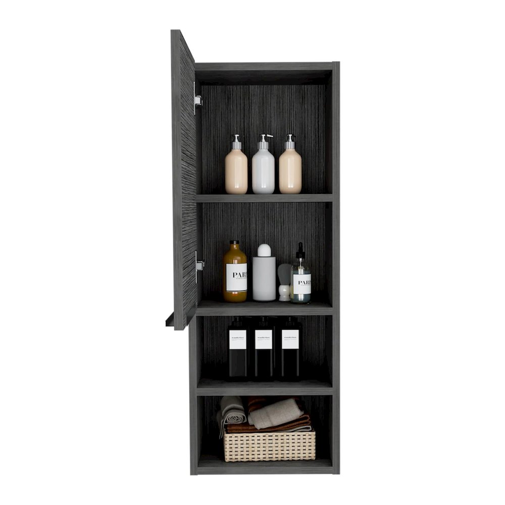 Mila Medicine Cabinet Smokey Oak MDF. Picture 2