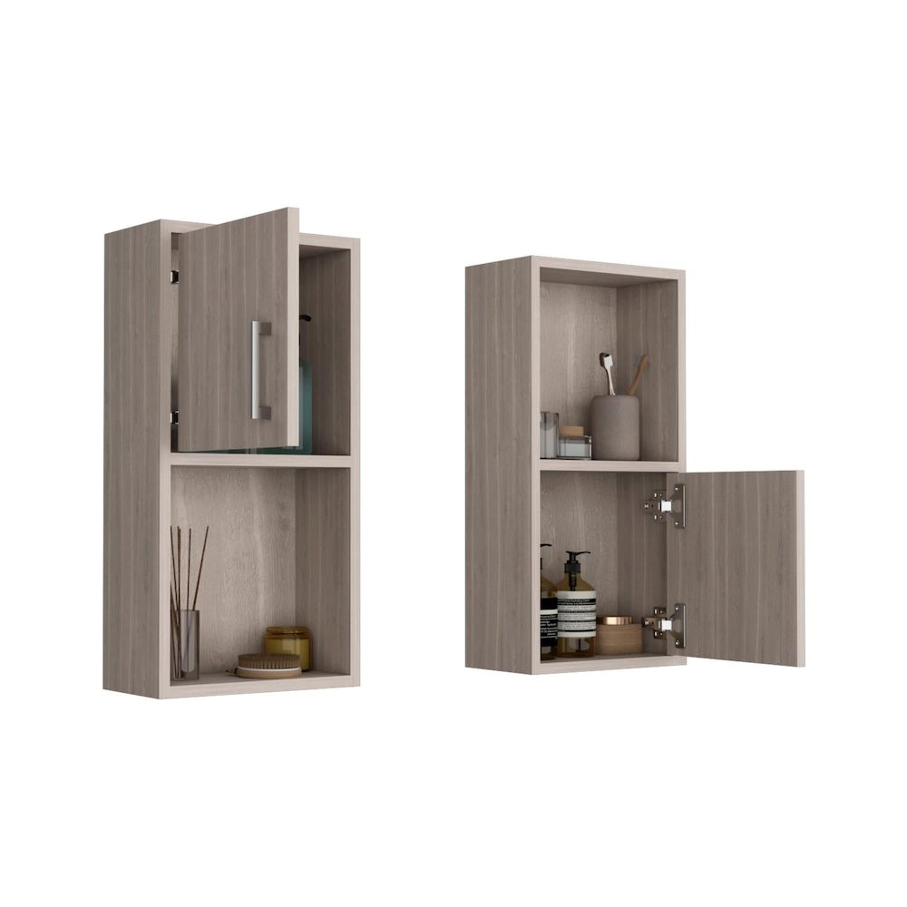 Oba Medicine Cabinet White Oak MDF. Picture 2