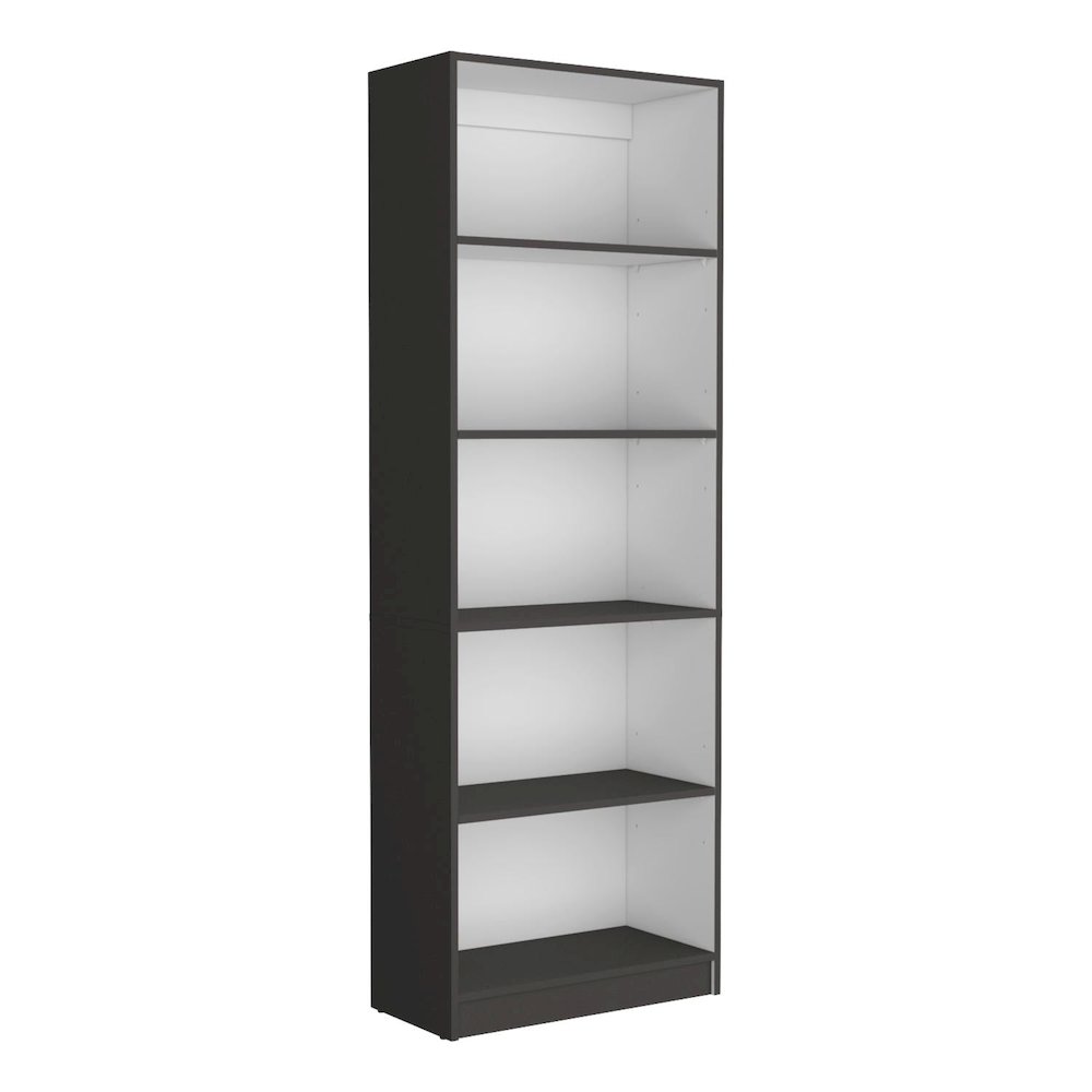 St Lucia Linen Cabinet Light Oak / White MDF. Picture 1