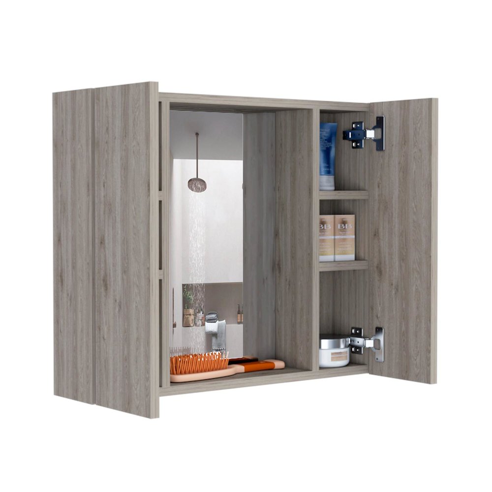 Medicine Cabinets Light Gray MDF. Picture 2