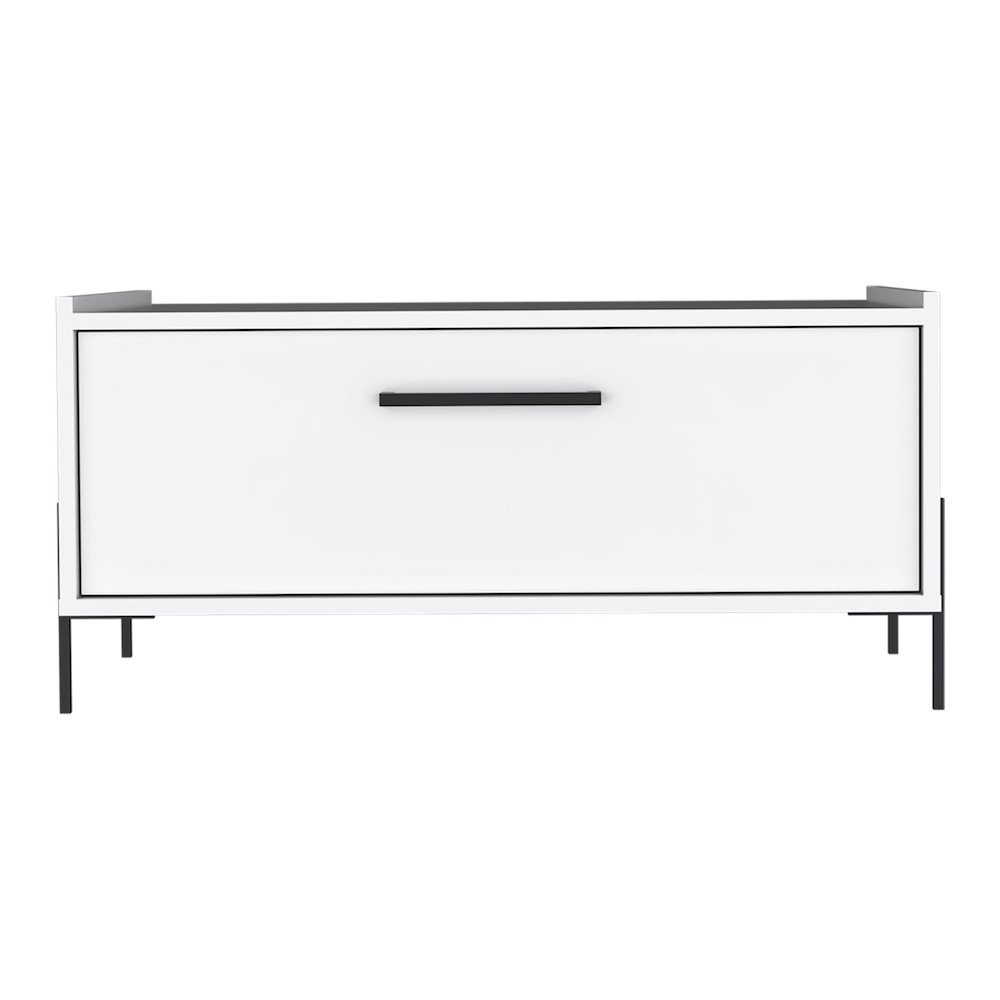 Shan Coffee Table White MDF. Picture 1