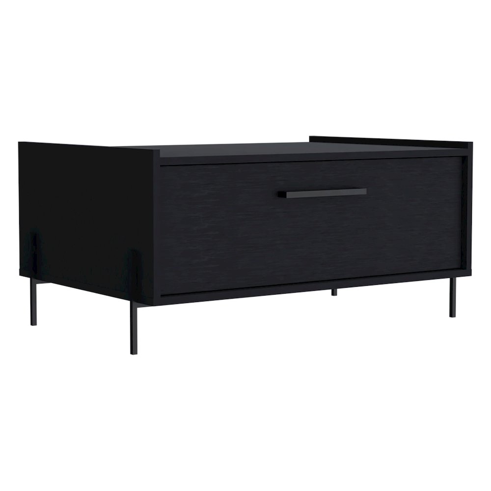Shan Coffee Table Black MDF. Picture 2