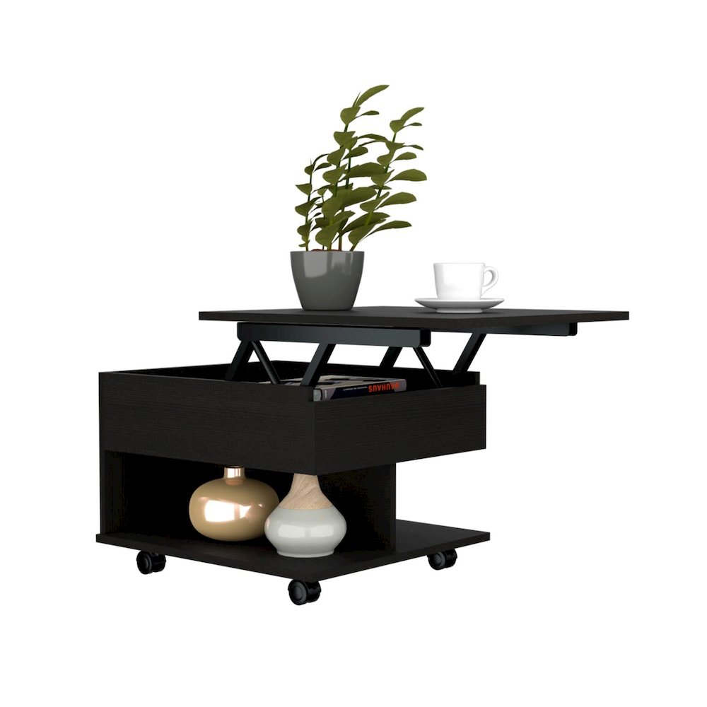 Luanda Coffee Table Black MDF. Picture 2