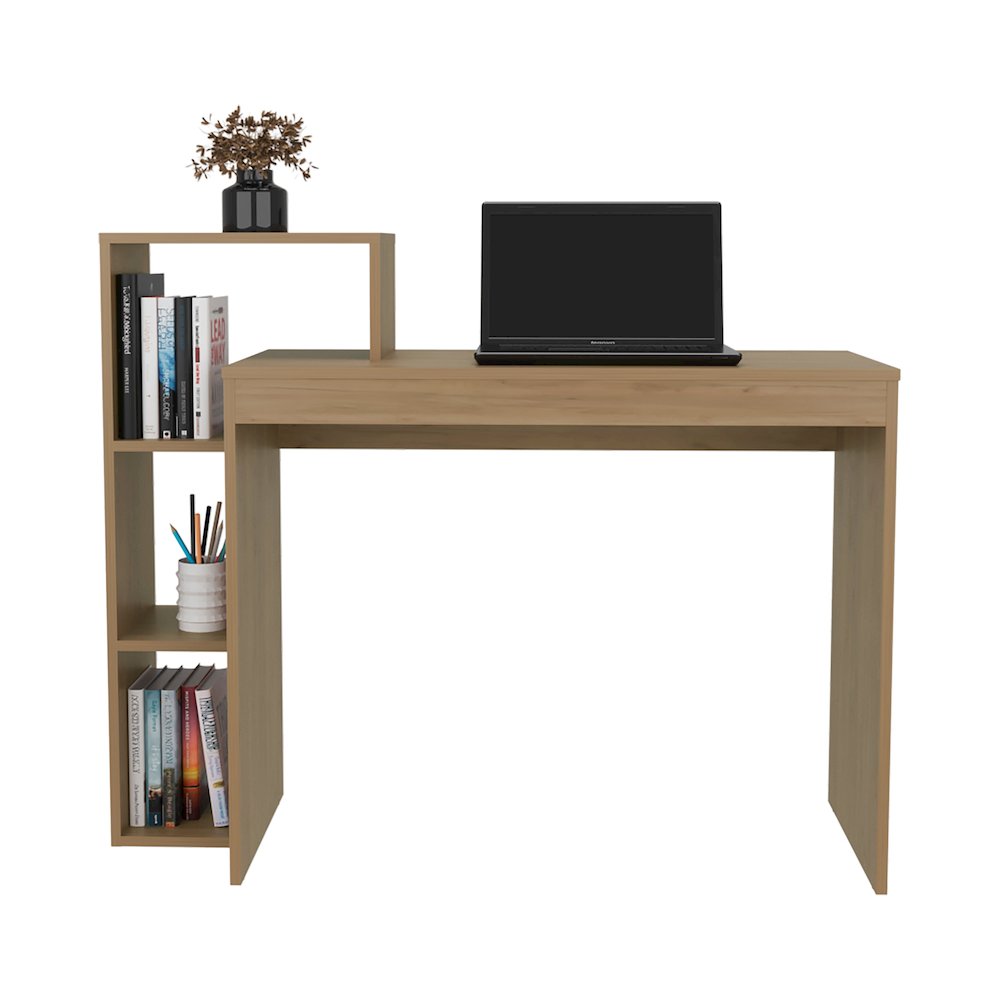 Britt Desk Natural Oak MDF. Picture 1