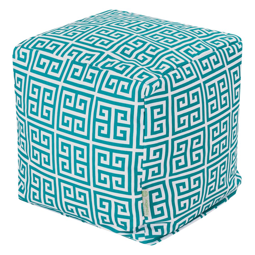 Majestic Home Goods Cube Pouf Towers Pacific. Picture 1