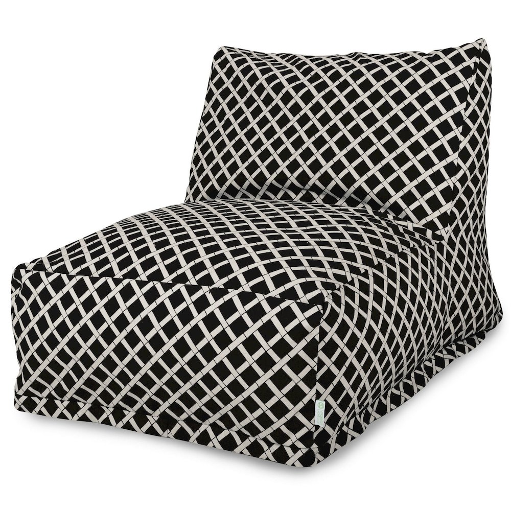 Majestic Home Goods Chair Lounger Bamboo Black. Picture 1