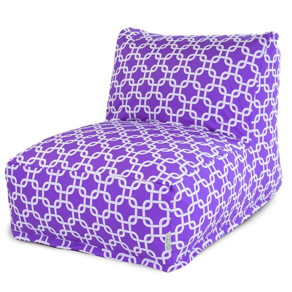 Majestic Home Goods Chair Lounger Links Purple. Picture 1