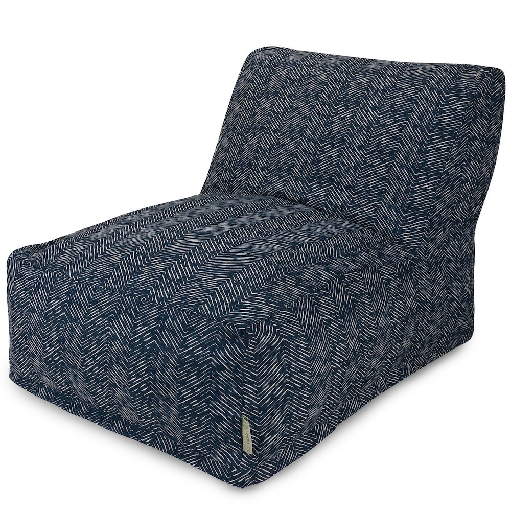Majestic Home Goods Chair Lounger South West Navy. Picture 1