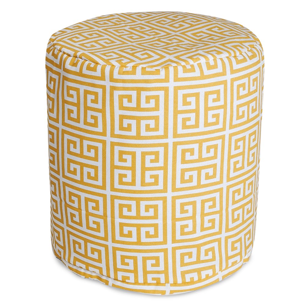 Majestic Home Goods Pouf Towers Citrus. Picture 1