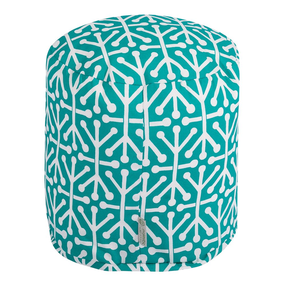 Majestic Home Goods Pouf Aruba Pacific. Picture 1