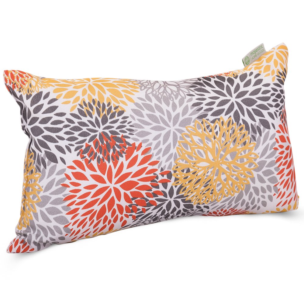 Majestic Home Goods Pillow 12x20 Blooms Citrus. Picture 1