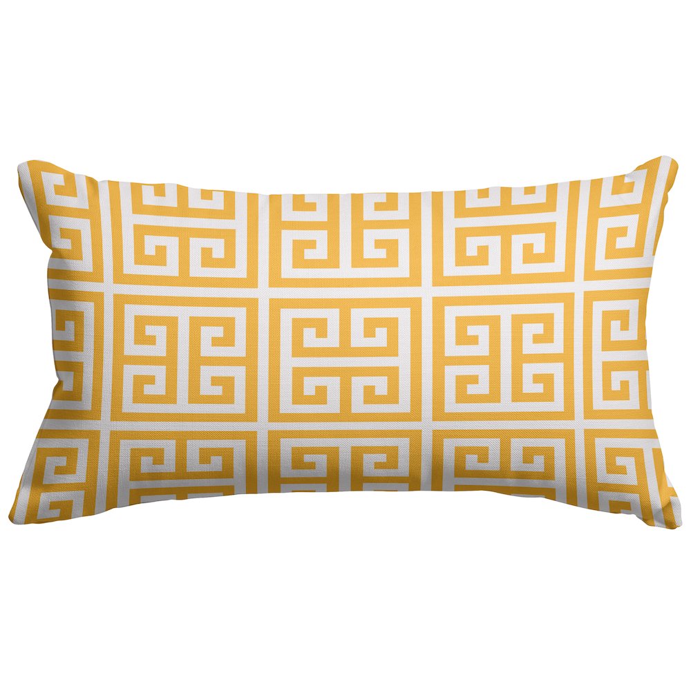 Majestic Home Goods Pillow 12x20 Towers Citrus. Picture 1