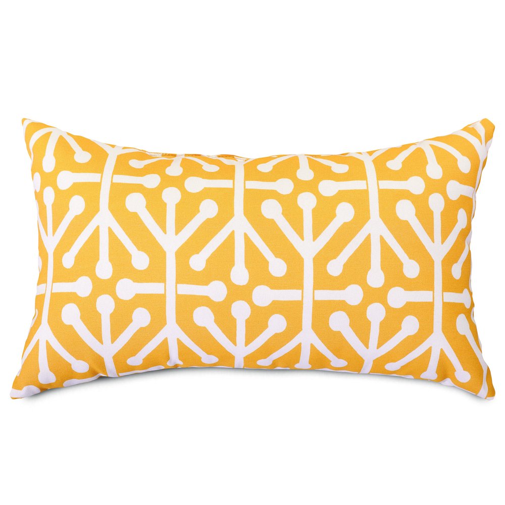 Majestic Home Goods Pillow 12x20 Aruba Citrus. Picture 1