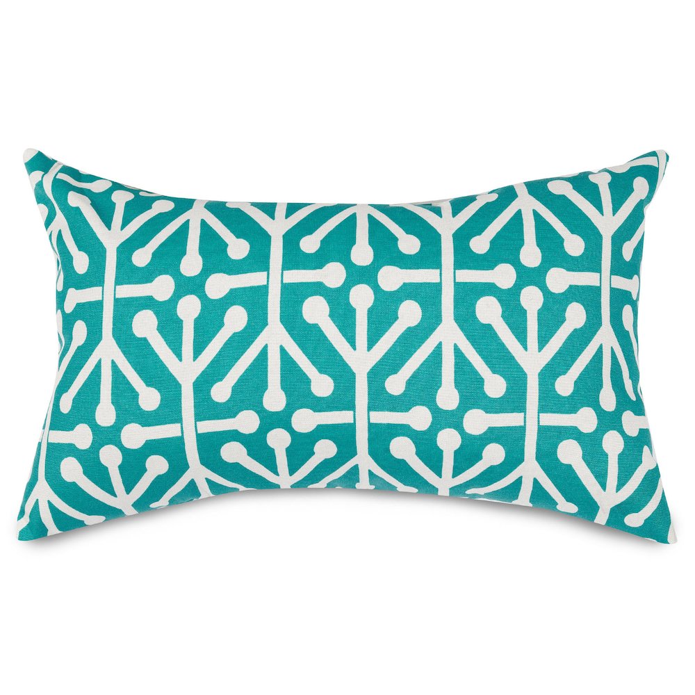 Majestic Home Goods Pillow 12x20 Aruba Pacific. Picture 1