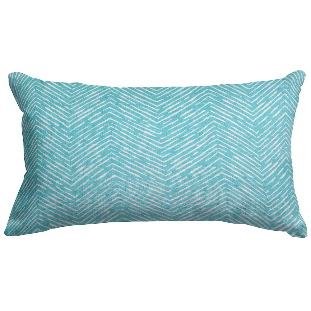 Majestic Home Goods Pillow 12x20 South West Teal. Picture 1