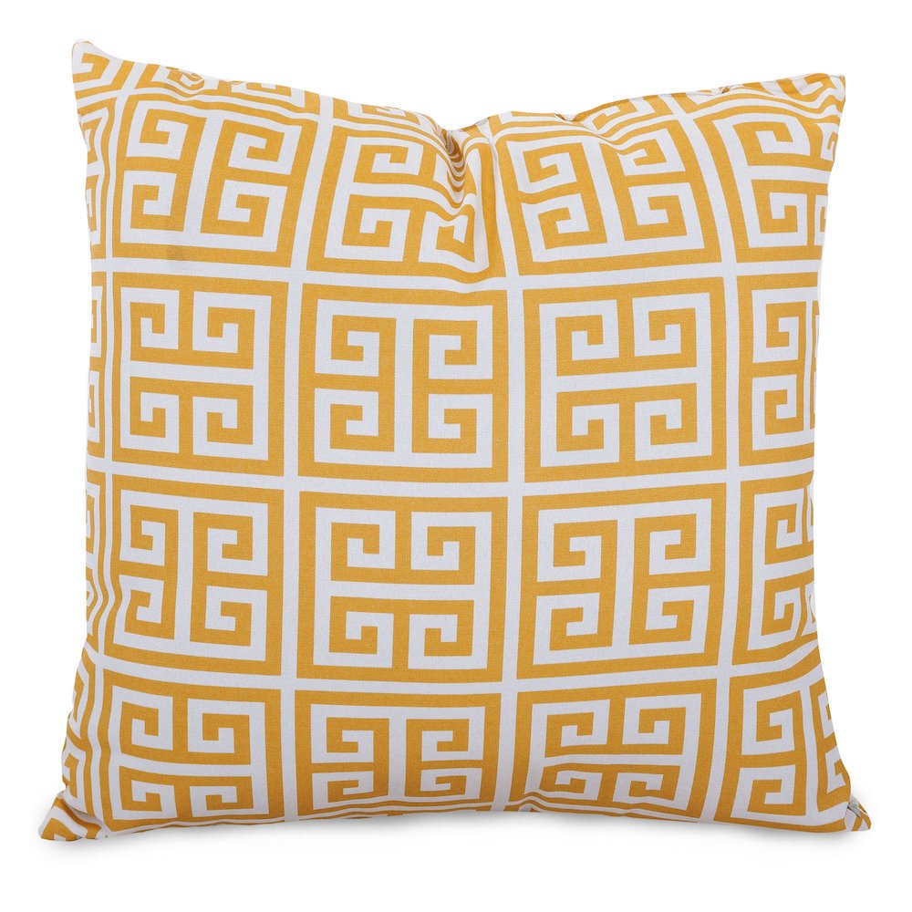 Majestic Home Goods Pillow 20x20 Towers Citrus. Picture 1
