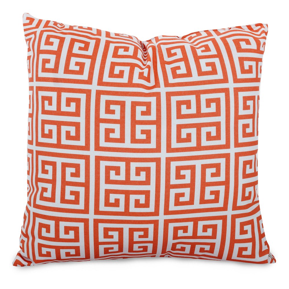 Majestic Home Goods Pillow 20x20 Towers Orange. Picture 1