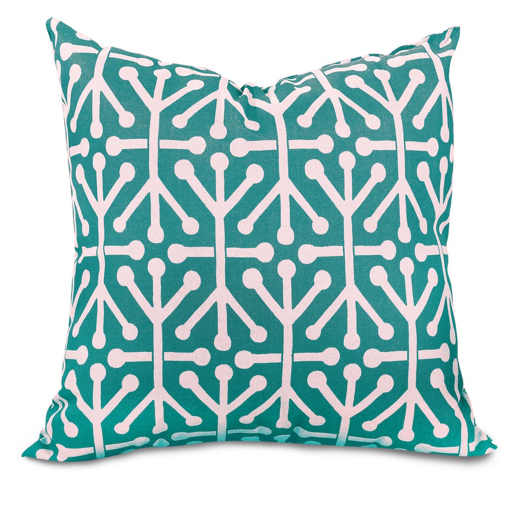 Majestic Home Goods Pillow 20x20 Aruba Pacific. Picture 1