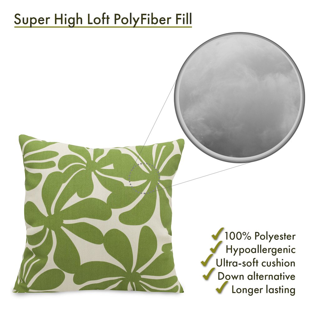Majestic Home Goods Pillow 24x24 Plantation Sage. Picture 2