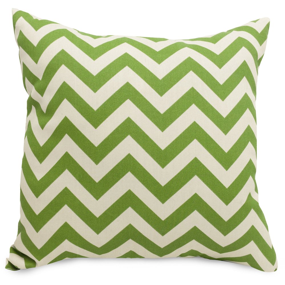 Majestic Home Goods Pillow 24x24 Chevron Sage. Picture 1