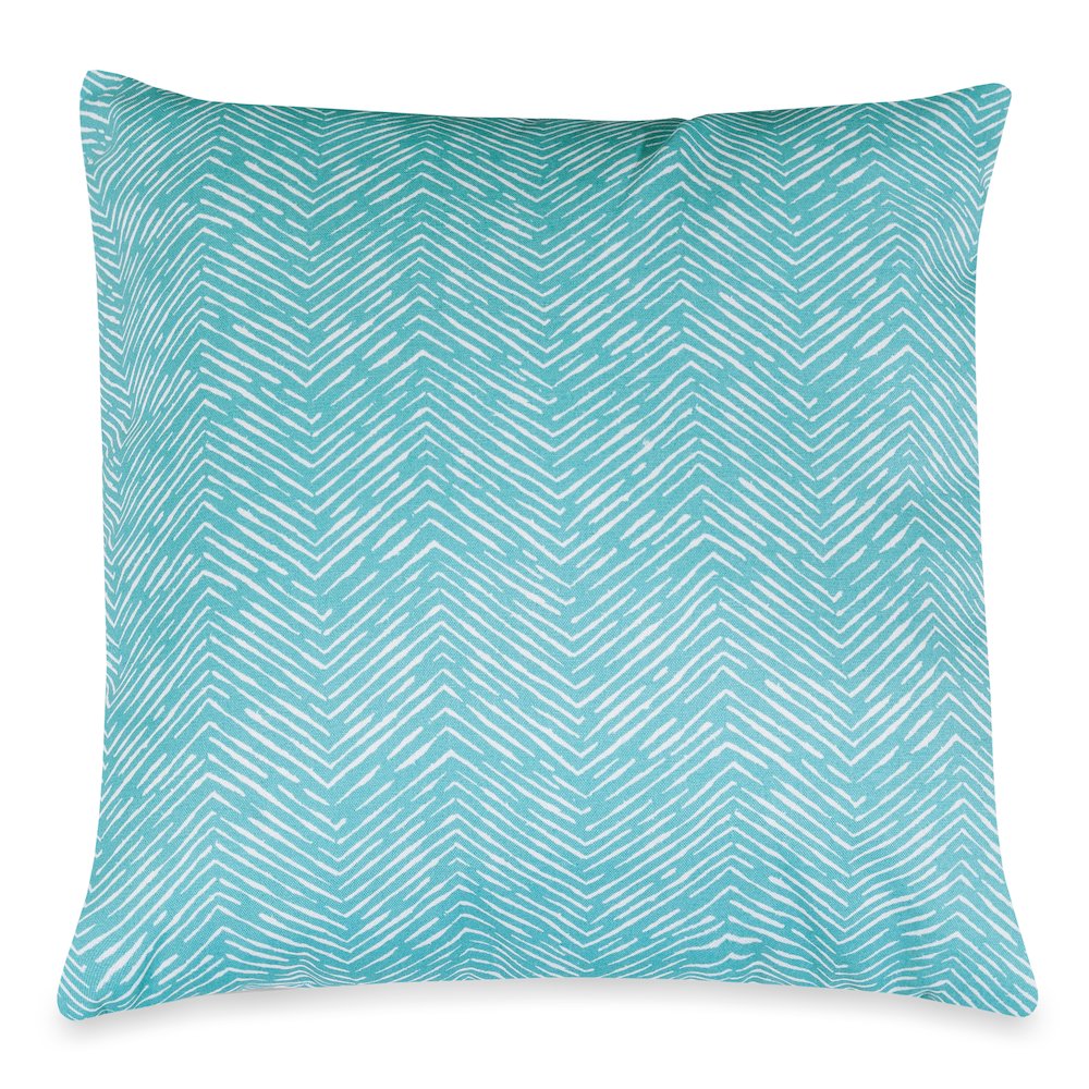 Majestic Home Goods Pillow 24x24 South West Teal. Picture 1