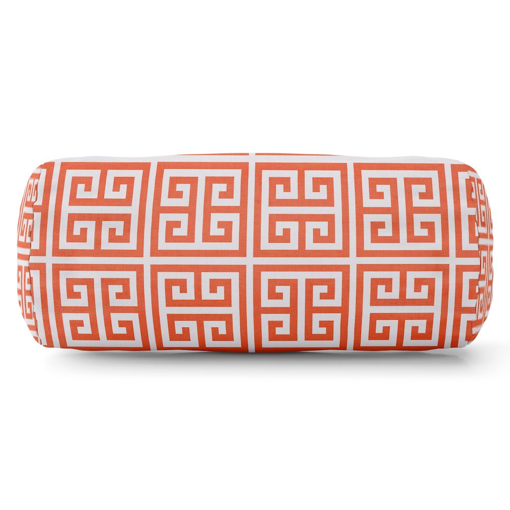 Majestic Home Goods Bolster Pillow Towers Orange. Picture 1