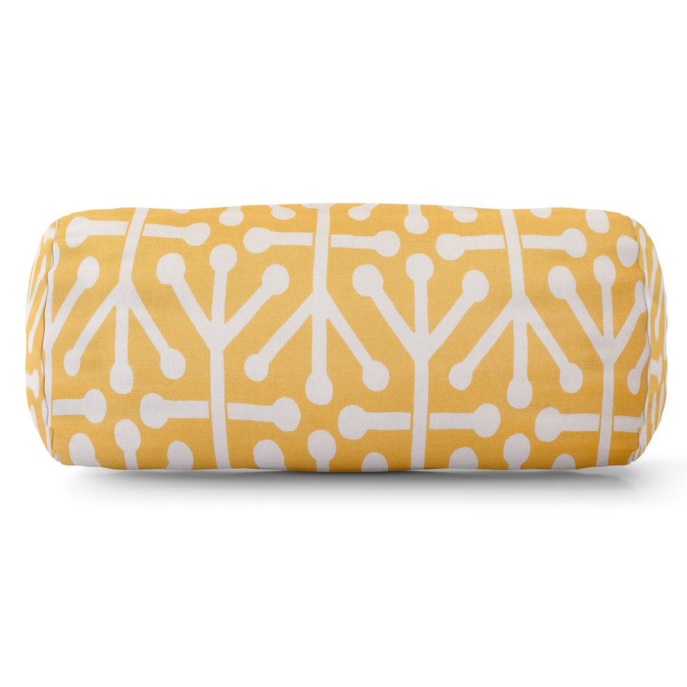 Majestic Home Goods Bolster Pillow Aruba Citrus. Picture 1