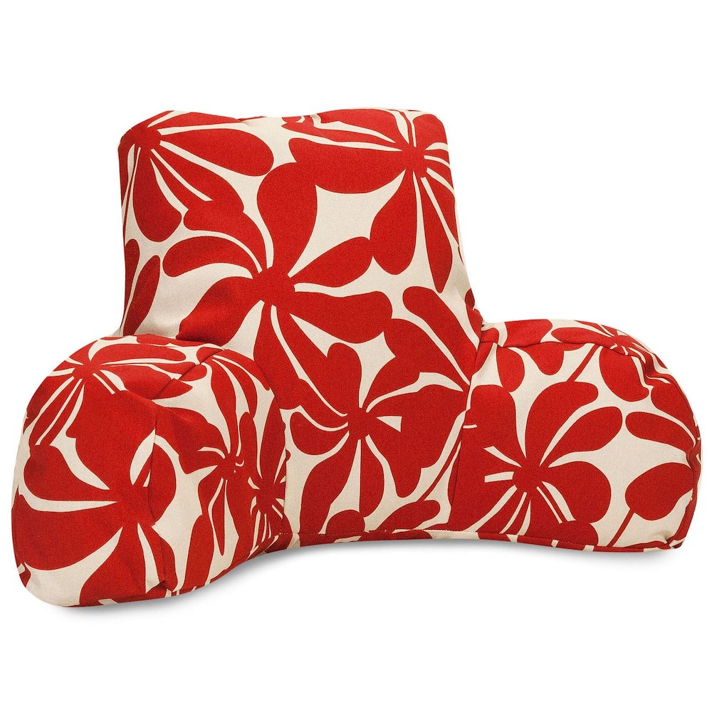 Majestic Home Goods Reading Pillow Plantation Red. Picture 1