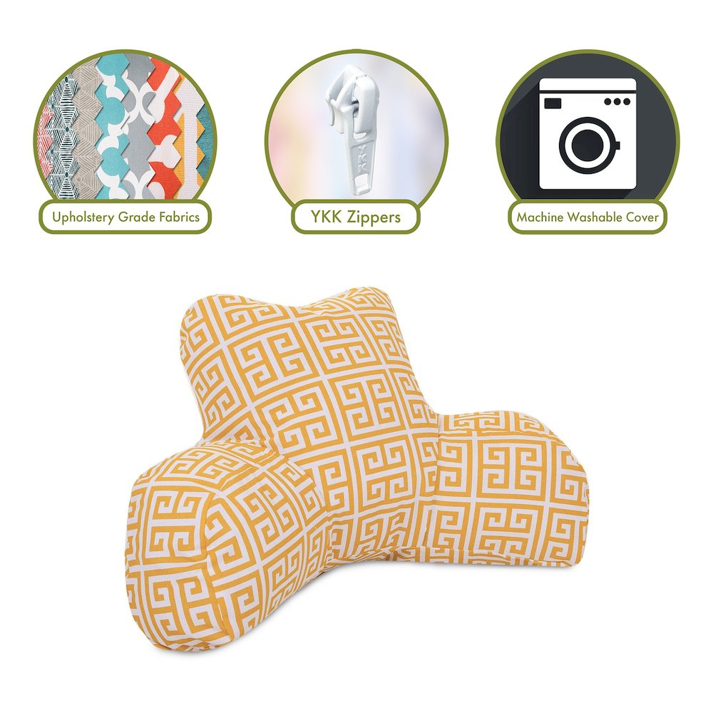 Majestic Home Goods Reading Pillow Towers Citrus. Picture 2
