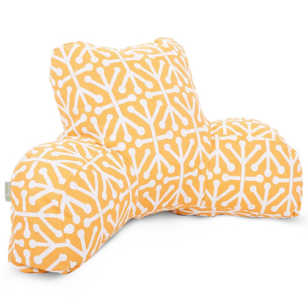 Majestic Home Goods Reading Pillow Aruba Citrus. Picture 1