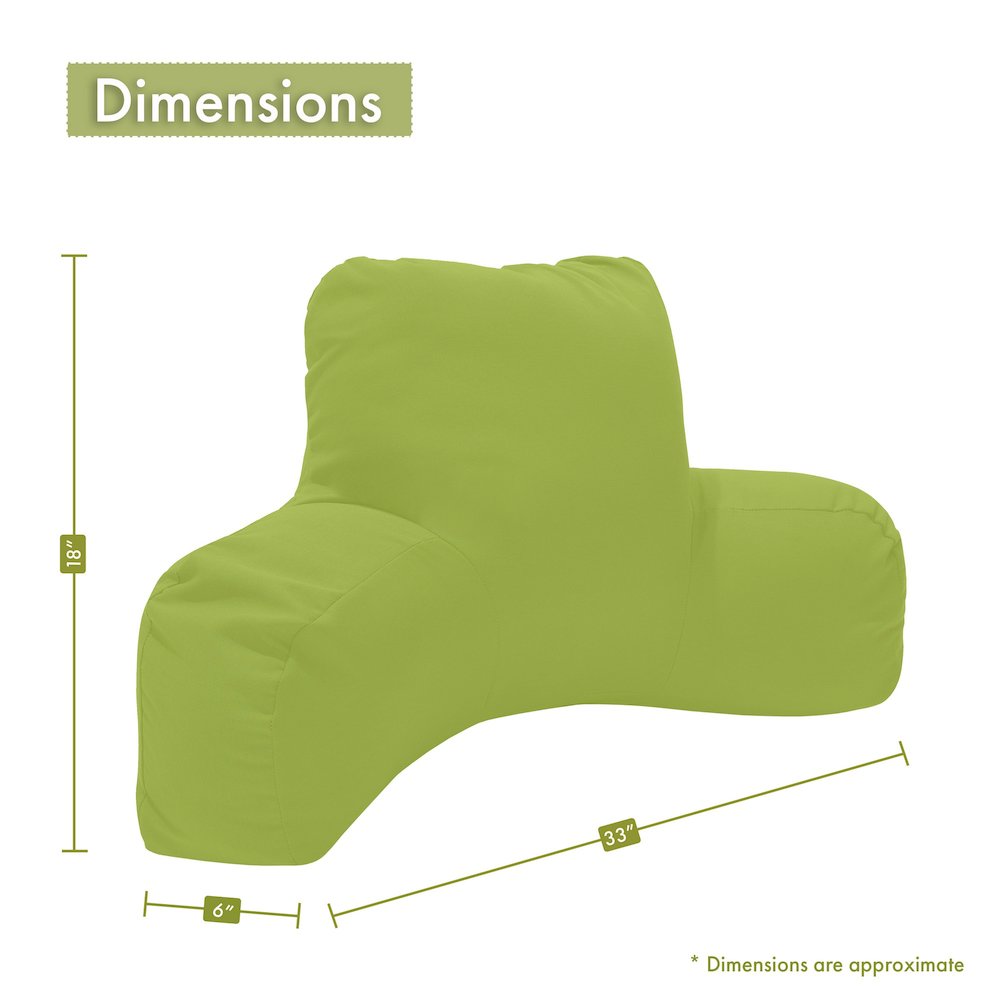 Majestic Home Goods Reading Pillow Aruba Citrus. Picture 3