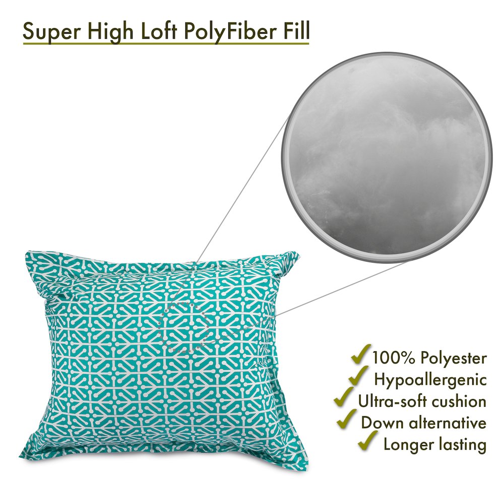 Majestic Home Goods Floor Pillow Aruba Pacific. Picture 3