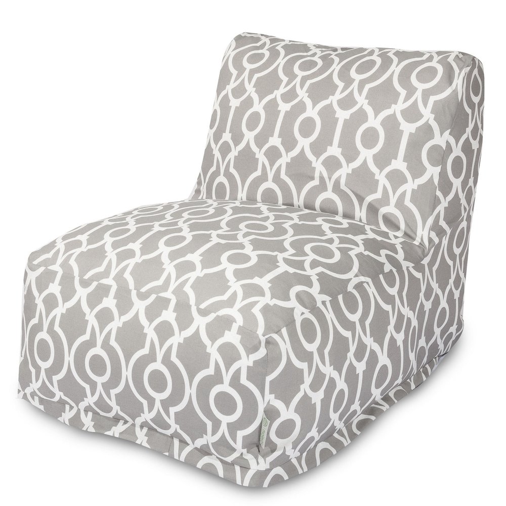 Majestic Home Goods Chair Lounger Athens Gray. Picture 1