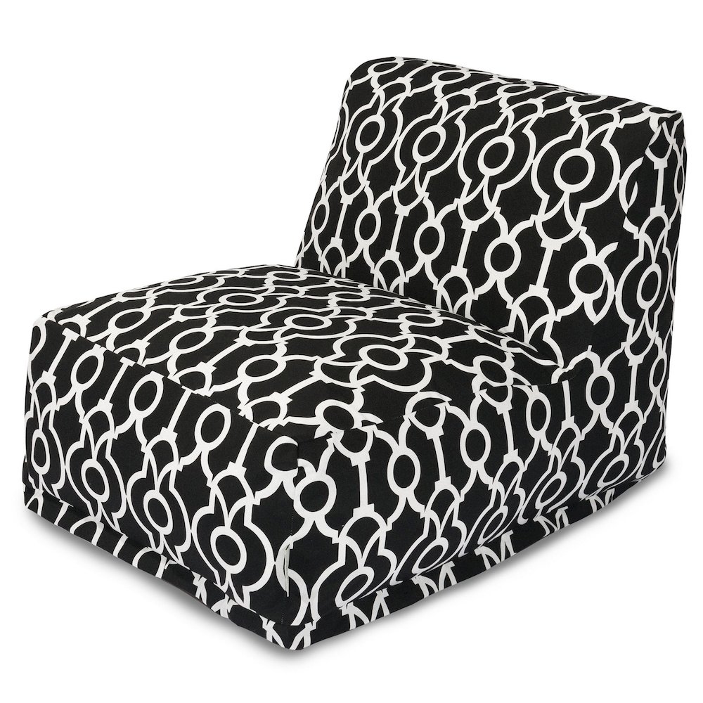 Majestic Home Goods Chair Lounger Athens Black. Picture 1
