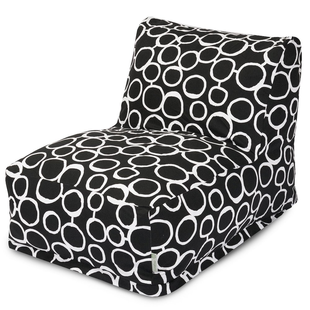 Majestic Home Goods Chair Lounger Fusion Black. Picture 1