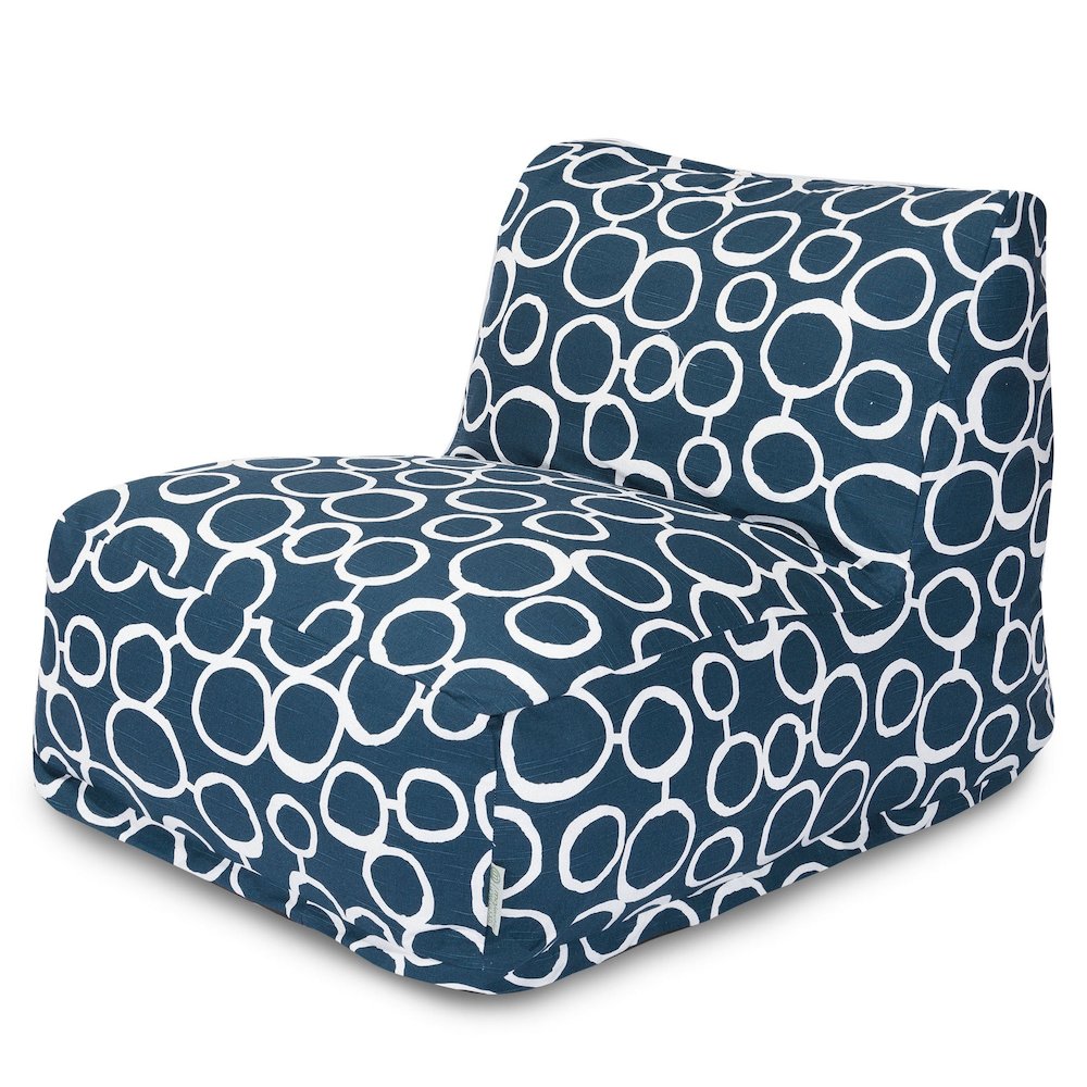 Majestic Home Goods Chair Lounger Fusion Navy. Picture 1