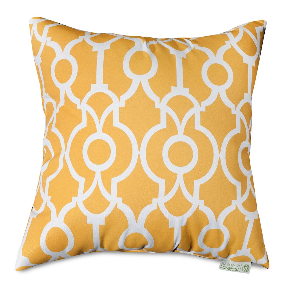 Majestic Home Goods Pillow 20x20 Athens Citrus. Picture 1