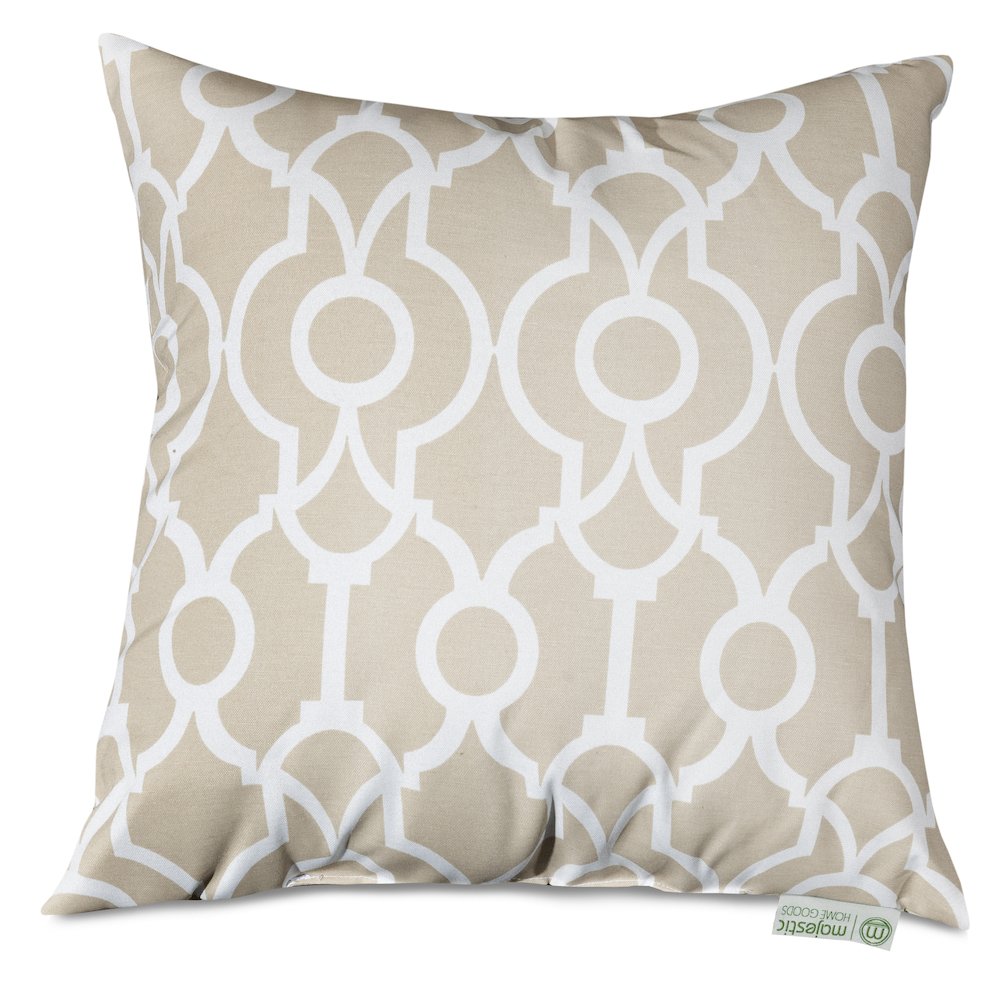 Majestic Home Goods Pillow 20x20 Athens Sand. Picture 1