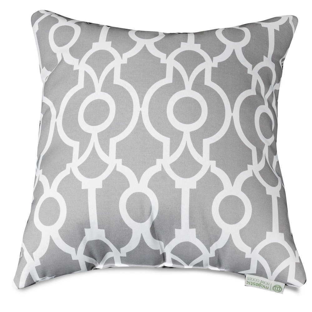 Majestic Home Goods Pillow 24x24 Athens Gray. Picture 1