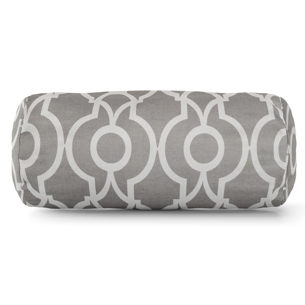 Majestic Home Goods Bolster Pillow Athens Gray. Picture 1