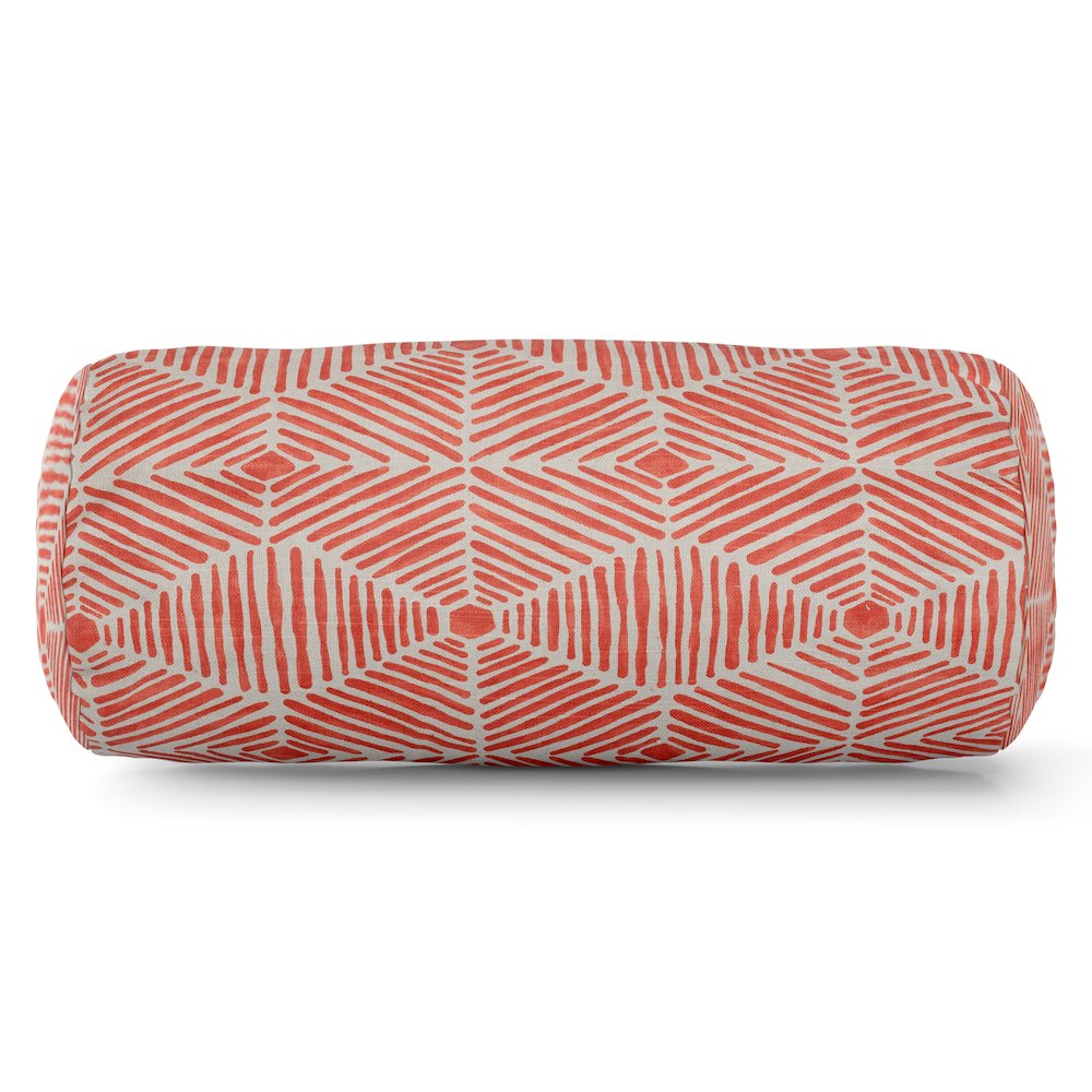Majestic Home Goods Bolster Pillow Charlie Salmon. Picture 1