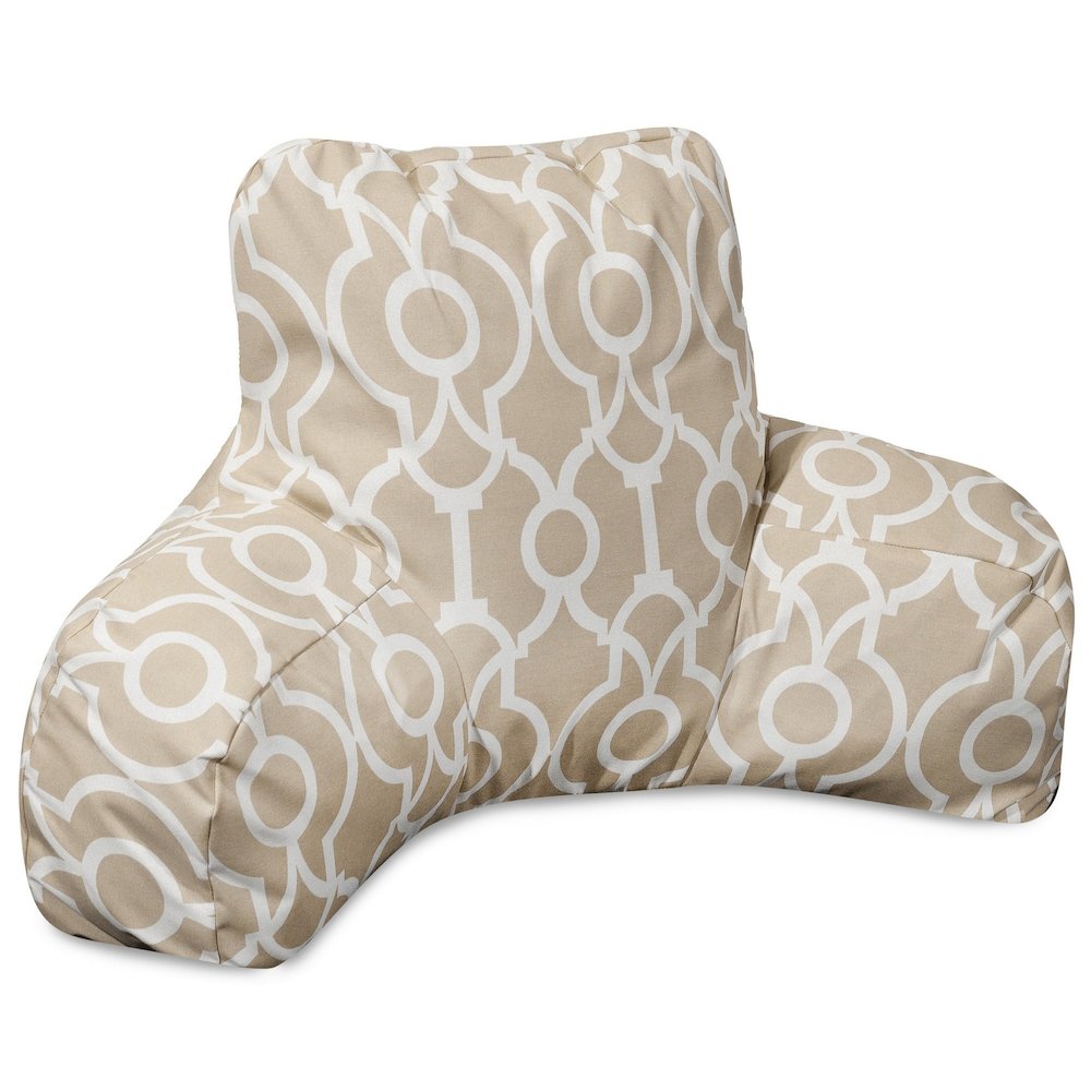 Majestic Home Goods Reading Pillow Athens Sand. Picture 1