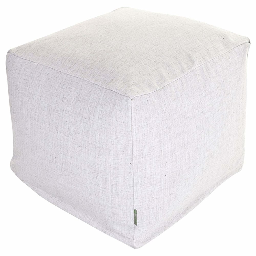Majestic Home Goods Cube Pouf Wales Magnolia. Picture 1